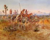 Navajo Trackers - 查尔斯·马里安·拉塞尔